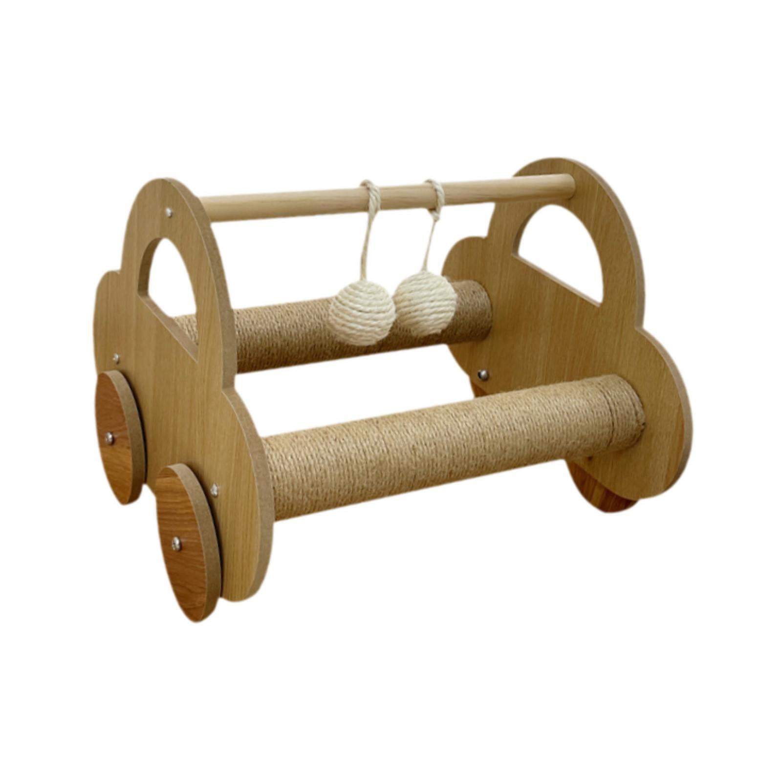 TOOYFUL Cat Scratcher Toy Pet Interactive Toy Sturdy Multifunctional with Sisal Ball Cat for Resting Playing Exercise