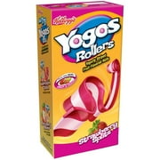 Kelloggs Yogos Rollers Fruit Flavored Rolls, 6 ea