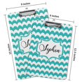 thumbnail image 2 of Printtoo Personalized Clipboard For Students Classroom School and Office Use Hardboard Letter Size w/ Low Profile Clip w/ Free Marker & Eraser,9x15 Inch, 2 of 8