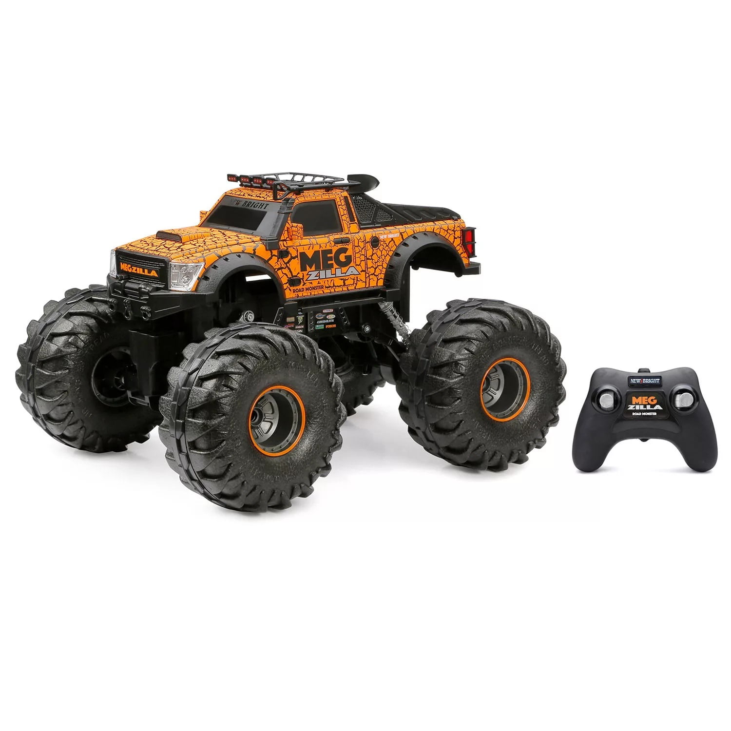 MEGATECH FM 電動ラジコンカー New Bright MEGZILLA Radio Control Monster Truck - Walmart.com