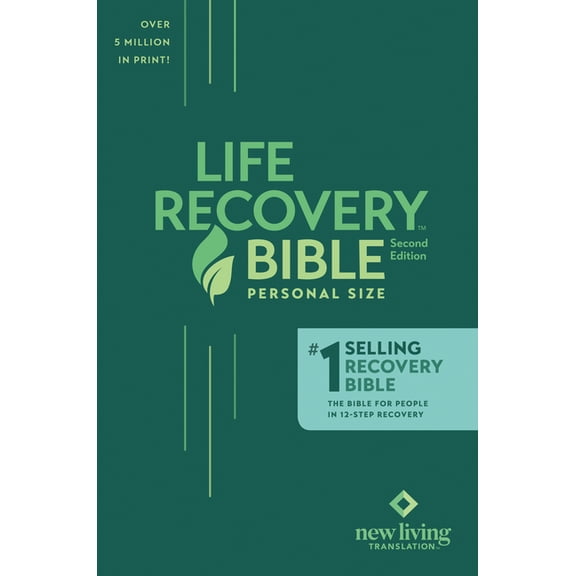 NLT Life Recovery Bible, Personal Size Paperback