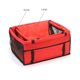 thumbnail image 5 of Labymos Cesta de coche para mascotas con, 5 of 8