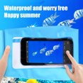 thumbnail image 3 of Waterproof Phone Pouch Works with All Phones Touchscreen Clear Floating Cell Phone Dry Bag Case Protector Beach Cruise Ship Travel Essentials, 3 of 8