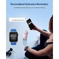 thumbnail image 3 of Smart Water Bottle with Reminder & Tracker, Double Wall Vacuum Insulated Stainless Steel, 32 oz, Pink, Flip Top Cap, 3 of 7