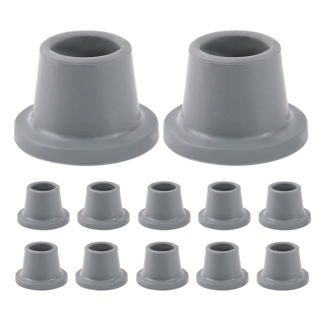 ETHZZLE 16Pcs Bath Bench Replacement Rubber Feet Non Slip Shower Chair Tips for Extended Protection