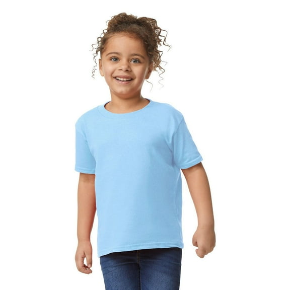 Gildan Boys/Girls Plain Cotton Heavy T-Shirt