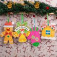 thumbnail image 2 of 18PCS Christmas Hanging Ornament Creative DIY Blank Painting Xmas Tree Ornament, 2 of 10