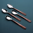 thumbnail image 5 of Ridge Design Copper Antique Coffee/Demitasse Spoon 4 Pcs. Set, 5 of 5