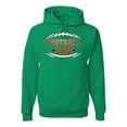 thumbnail image 1 of Wild Bobby, Football Dad, Sports, Unisex Graphic Hoodie Sweatshirt, Kelly, Medium, 1 of 4