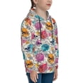 thumbnail image 3 of Vsdgher Skulls and Roses Hoodie Youth Classic Hooded Pullover Sweatshirts Essentials Hoodie for Children (s-xl)-Medium, 3 of 6