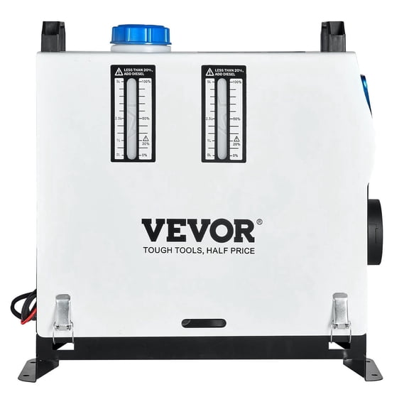 8KW Diesel Air Heater All-in-One, 12V Fast Heating Parking Heater with LCD Switch & Remote, for RV Truck Boat Campervan Caravan, Single Outlet