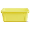 thumbnail image 3 of Pen+Gear Plastic Small Cubby Bin, Craft Storage, Soft Sulfur Yellow, 3 of 4