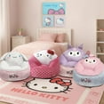 thumbnail image 7 of Hello Kitty Friends Kuromi Kids Compressed Foam Bean Bag Chair, 7 of 7