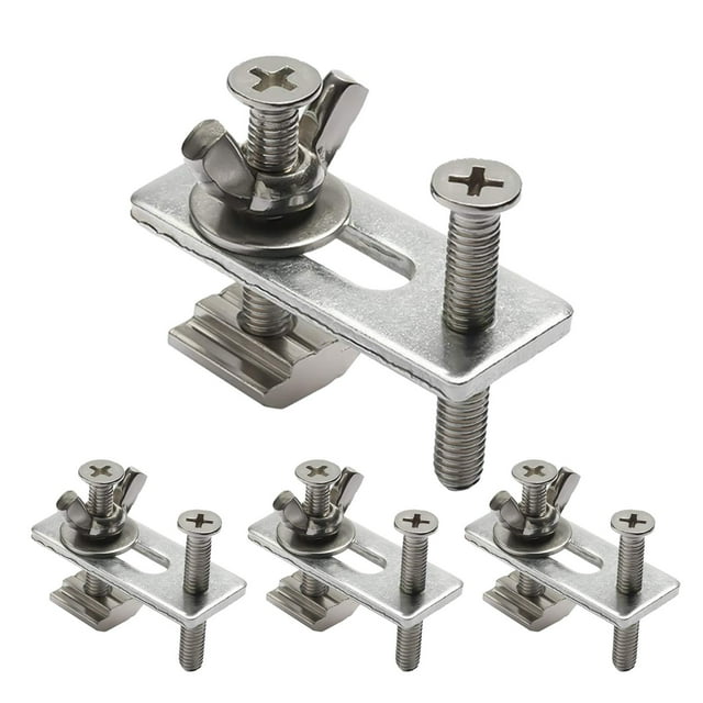Abrazadera de placa de prensa para máquina de grabado, práctica abrazadera de sujeción de pista M6 T, accesorios de Hardware para enrutadores de shamjiam Abrazadera de placa de prensa