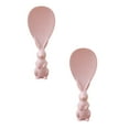 thumbnail image 1 of Oleegame 2PC Stainless Steel Cutlery Set Cute And Creative Rabbit Can Be Vertical Non Stick Rice Spoon Rice Shovel Straw Plastic Rice Spoon, 1 of 7