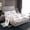 White Gray Pink, variant on Manfei Christmas Snowman Twin Sheet Sets,Merry Xmas Twin Fitted Sheet,Green White Red Flat Sheet For Kids,Microfiber Bedroom Decor,3-Piece
