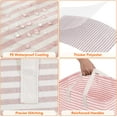 thumbnail image 5 of Dirty Laundry Basket 72L Pink, 40x30x60cm Foldable Waterproof Fabric with Large Capacity, 5 of 5