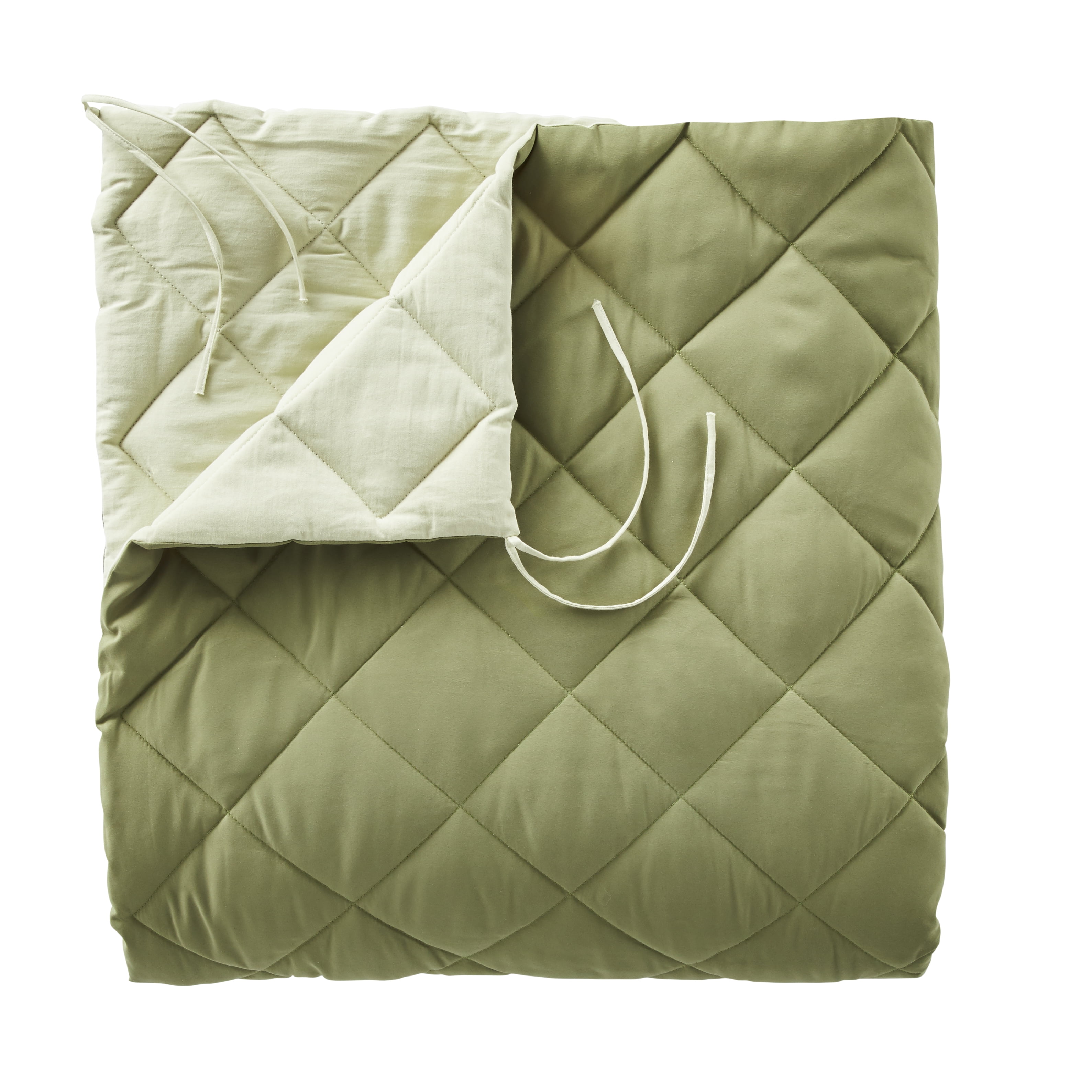 Better Homes & Gardens Down Alternative Comforter, King - Green, Reversible