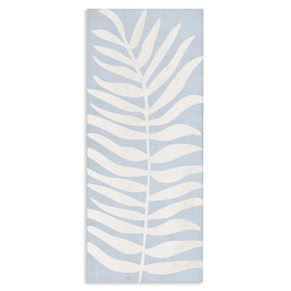 Stupell Industries Modern Minimal Leaf Silhouette Canvas Art, 10 x 24, by Natalie Carpentieri