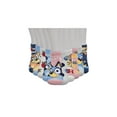 thumbnail image 4 of BBC Studious Bluey Women's' 10-Pack Low-Cut Socks, Shoe Size 4-10, 4 of 5