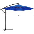 thumbnail image 4 of Outdoor Patio Sun Shade Canopy - Round Garden Parasol Umbrella, 4 of 5