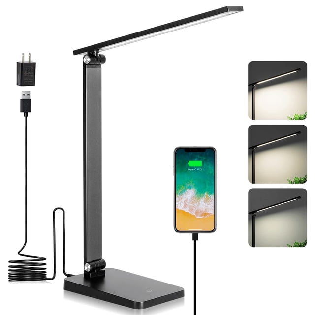 Lámpara LED de escritorio Best World LED WLM390-TLA-8W-01 5000K negra