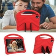 thumbnail image 3 of iPad 10th generation Case for Kids, ELEHOLD Lightweight EVA Child Proof Handle Stand Cover for Apple iPad 10th Gen 10.9 Inch 2022,Red, 3 of 5