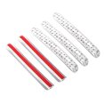 thumbnail image 3 of piezas de embellecedores para manijas exteriores de 4 puertas de coche, ABS, compatibles con Jeep Wrangler JK 2007-2017, 3 of 8