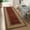 Red, variant on Washable 8x10 Area Rugs, Modern Soft Thin Rugs for Living Room Bedroom,Geometric Non Slip Accent Large Carpet, Low Pile Non Shedding Bordered Floor Cover for Dining Room Office Nursery, Red