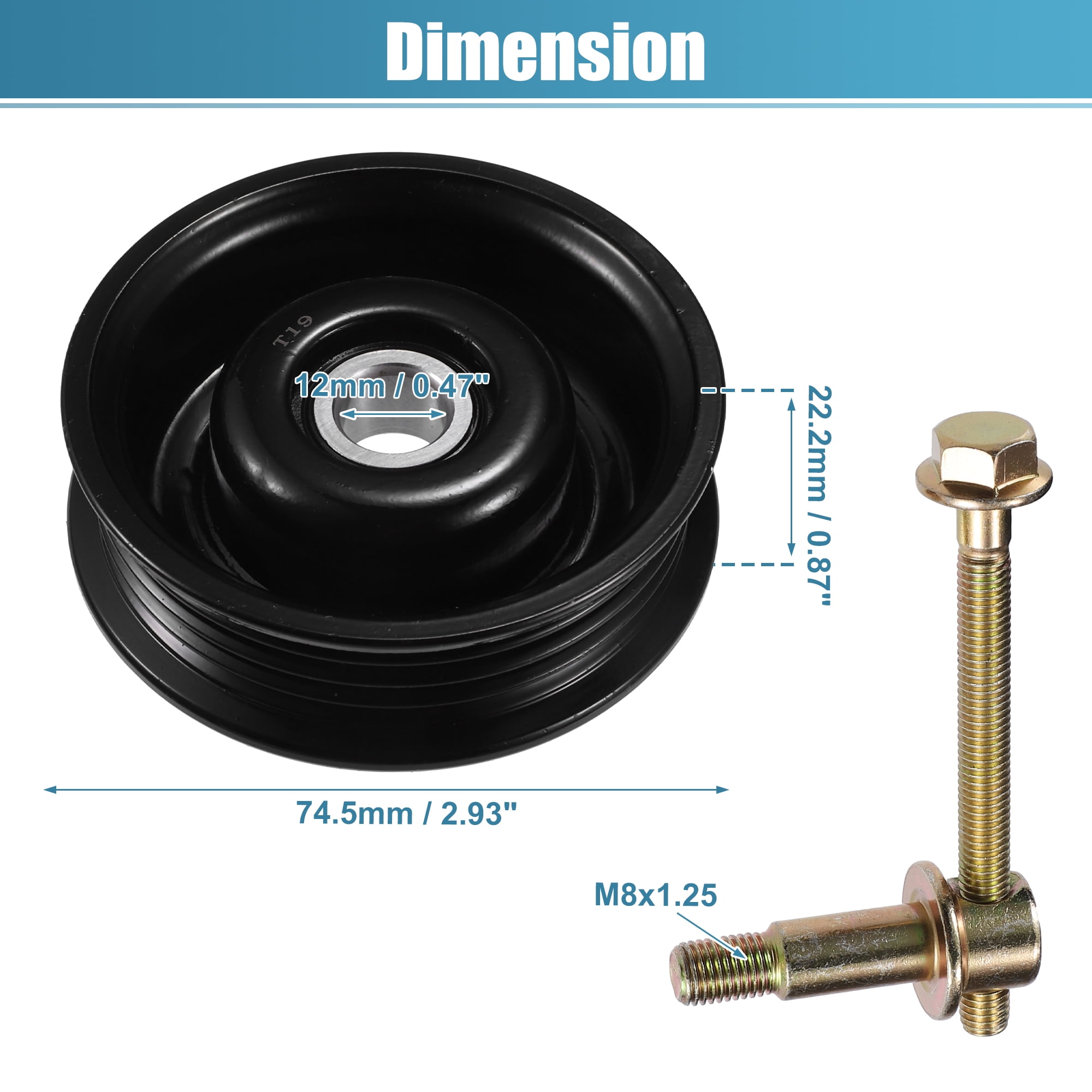 Unique Bargains Drive Belt Tensioner Assembly Accessory Unique Bargains Drive Belt Tensioner Assembly Accessory