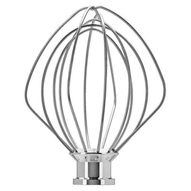 Batidor plano KitchenAid KSM5THWWSS de acero inoxidable de 5 litros