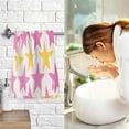 thumbnail image 7 of Yayeee 100% Cotton Hand Towels for Bathroom 16" x 28" Kitchen Towel, Yellow Pink Stars, 7 of 7