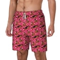 thumbnail image 2 of Uemuo German Shepherd Dog Pattern Mens Swim Trunks Quick Dry Board Shorts with Mesh Lining, Stretch Beach Shorts Quick Dry No-Chafing Board Shorts-Small, 2 of 9