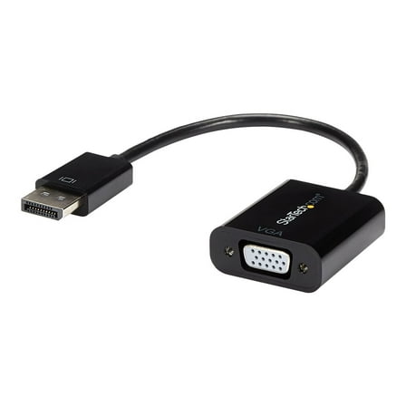 Startech DisplayPort to VGA Adapter Converter - DP to VGA - Connect your DisplayPort computer to a VGA Projector - 1920x1200
