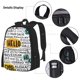 thumbnail image 3 of Fotbe Hello Set Escolar 3 en 1 para Niños - Mochila Duradera con Lonchera Aislante y Estuche para Lápices - Mochila Escolar para Niños y Niñas, 3 of 7