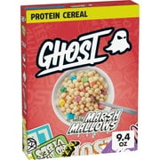 GHOST PROTEIN CEREAL, MARSHMALLOWS Flavor, 17G Protein, 9.4oz