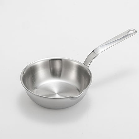 Tineasur Stainless Steel Small Pan Small Saucepan Cooking Noodles 1Pack