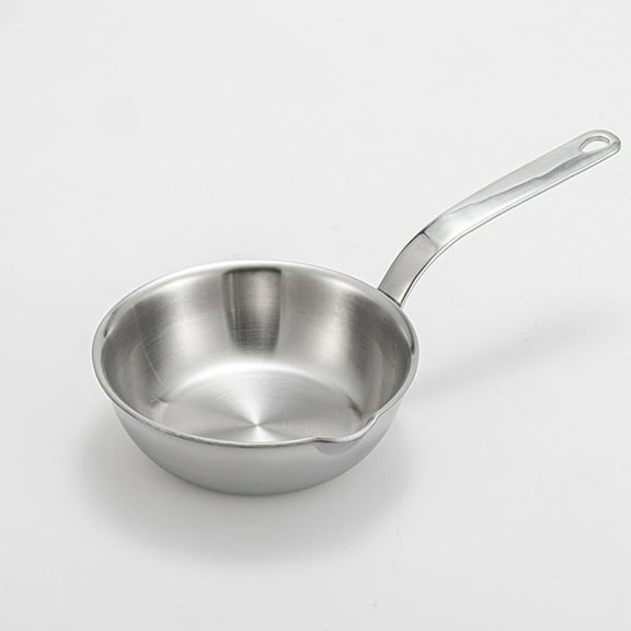 Tineasur Stainless Steel Small Pan Small Saucepan Cooking Noodles 1Pack