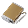 thumbnail image 3 of Mini  Tray, Easy Using Convenient Zinc Alloy Ashtray Portable  For Office Black,Silver,Gold,Blue,Red,Green, 3 of 8