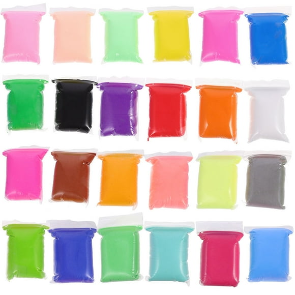 48 piezas de arcilla de modelado de colores de secado al aire para niños, arcilla de moldeo DIY, regreso a clases para niños, adultos, artistas, manualidades artísticas