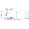 thumbnail image 4 of vidaXL Headboard Cushion White 193 cm Faux Leather, 4 of 5