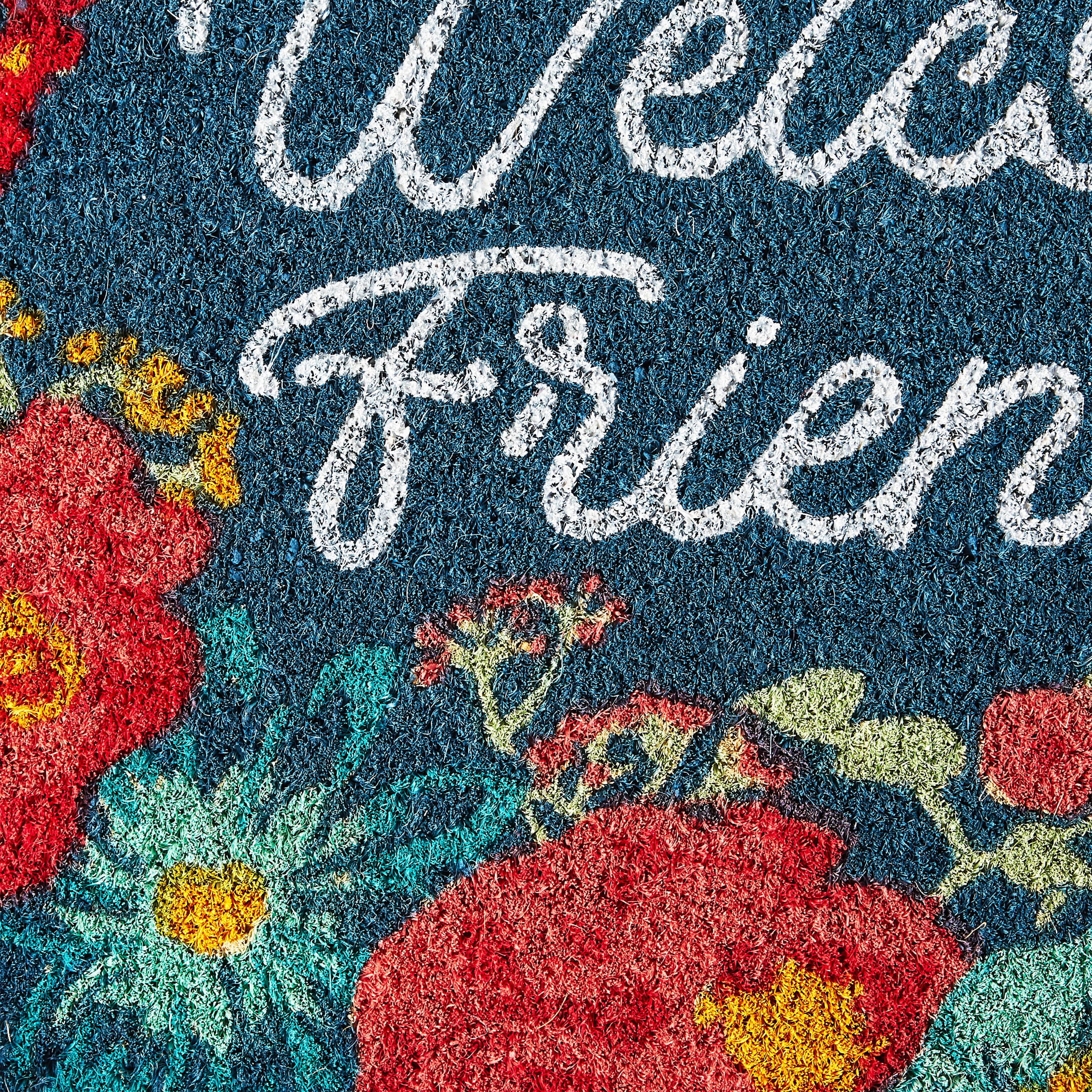 The Pioneer Woman Welcome Friends Floral Doormat, " x