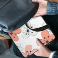 thumbnail image 4 of Nawy Fruit Cartoon Floral Pattern Laptop Bag Diving Fabric Computer Protective Handle Case 17inch, 4 of 5