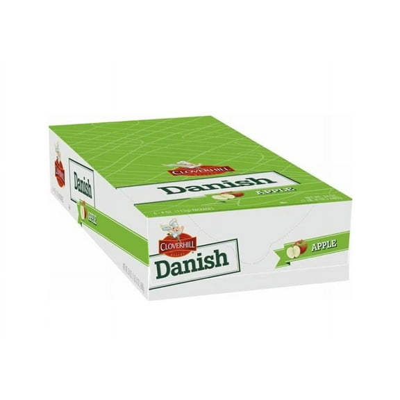 Cloverhill Bakery Danish, Apple - 24 oz (6-Pack)