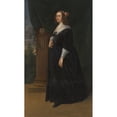 thumbnail image 2 of Mattheus Verheyden 16x24 Black Ornate Framed Double Matted Museum Art Print Titled: Maria Hartmansdr De Custer (E). Wife of Willem Kettingh (C. 1755), 2 of 5