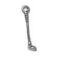 thumbnail image 1 of Sterling Silver 30" .8mm Box Chain 3D Iron Golf Club Pendant Necklace, 1 of 2