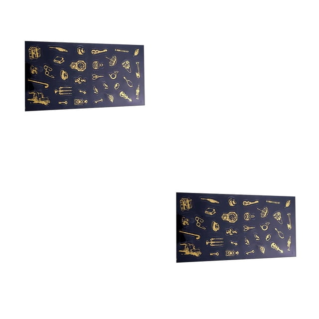 Billuyoard Pegatinas autoadhesivas, pegatinas holográficas, calcomanías para álbumes de recortes, moldes de silicona con película transparente, joyería Type2 NO2 Billuyoard CBP207838