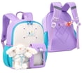 thumbnail image 3 of jiaxiM School Backpack for Ages 3rd 4th 5th 6th Cartoon Printed Compact Lightweight Daypack for Daily School, Short Trips, Playground Activities, Family Outdoor Plans, 3 of 5