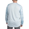 thumbnail image 4 of Realtree Men's Long Sleeve Fishing Tee, Athletic Performance Swim Shirt in Sea Fog, Sizes S-3XL, 4 of 9