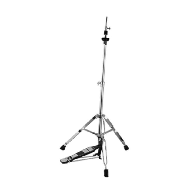 Yinanstore Trépied Hi Hat Support de Tambour Double Renfort 3 Pieds Support de Tambour Support Pliant Support Cymbale Réglable Accessoires